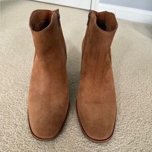 Lucky Brand Cognac Pinkton Bootie